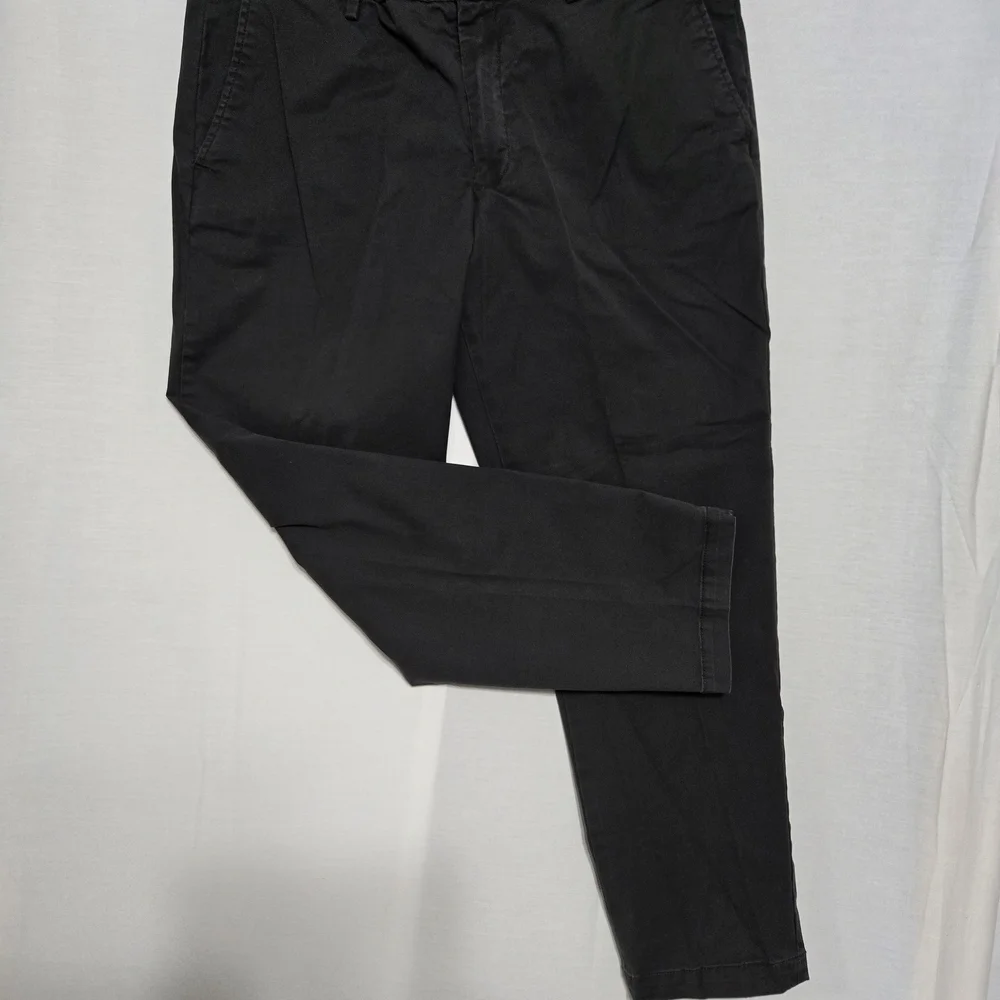 Banana Republic Black Chinos Classic Straight-Leg